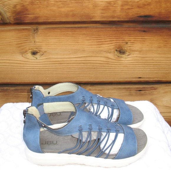 Jambu Shoes - Jambu Blue Aruba Gladiator Sandals